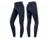 Legginsy jeździeckie damskie z wysokim stanem HANNA ELT - Waldhausen - night blue